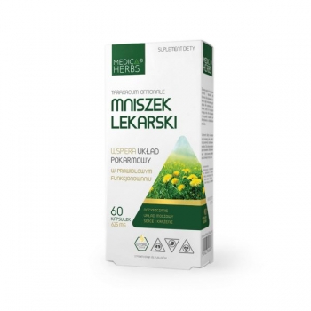 Korzeń mniszka lekarskiego ekstrakt 60 kaps Medica Herbs